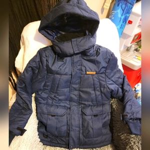 Boys Large (14-16) ZeroXposur Nomad Transitional Jacket Navy Blue